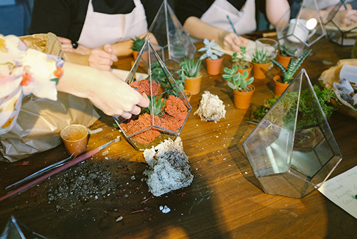 Photo de l'atelier jardinage